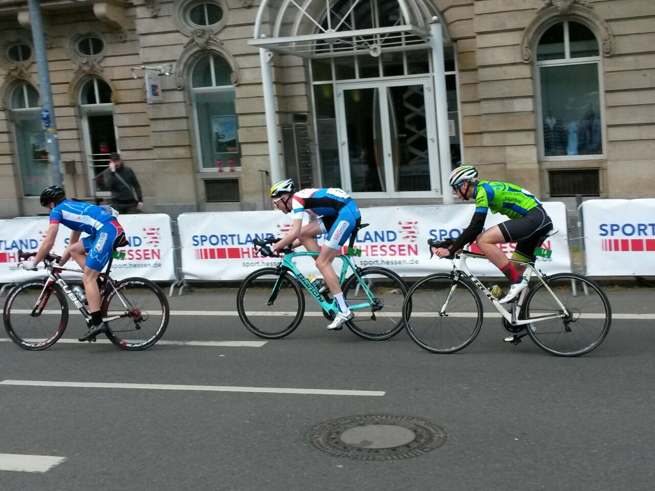 Mountainbiker können auch Rennrad